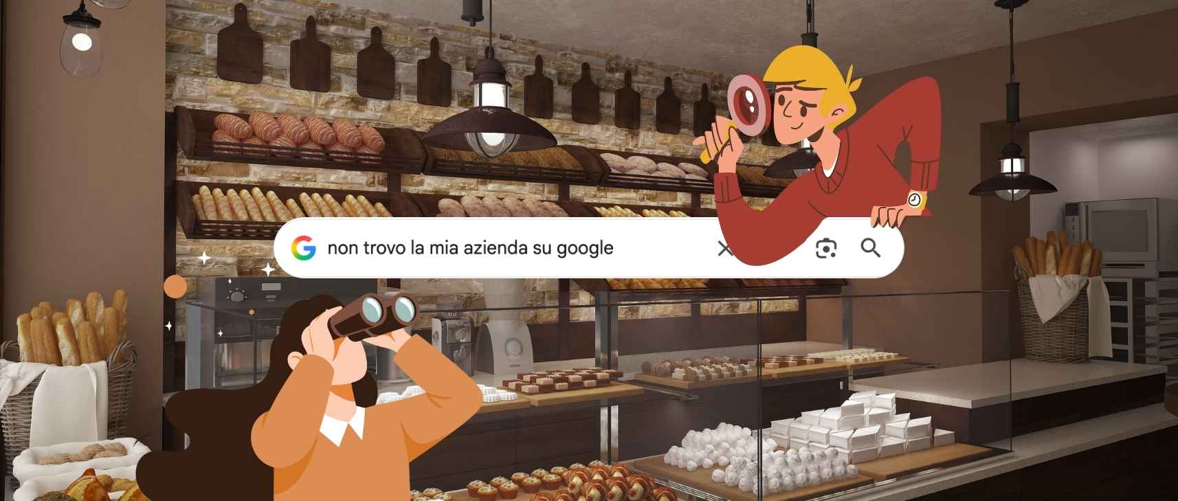 Attività non appare sui motori di ricerca